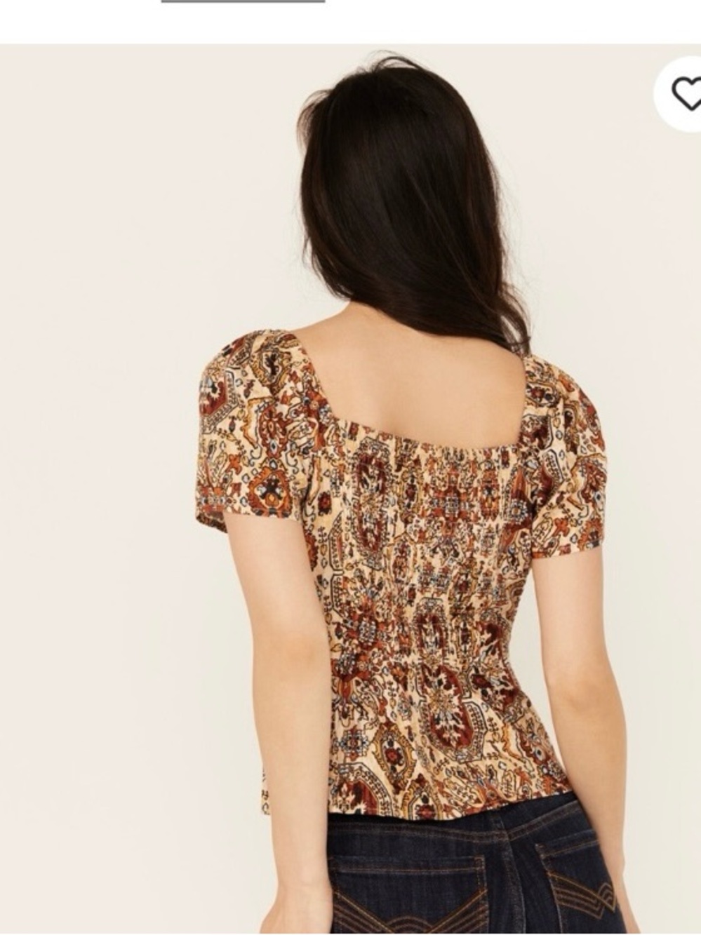 Idyllwind Multicolor Patterned Blouse Size Large - Picture 2 of 9
